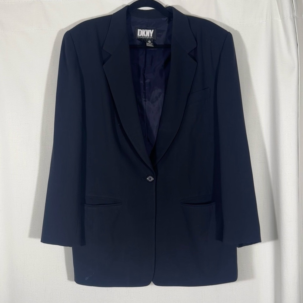 Vintage DKNY Midnight Blue Oversizef Blazer